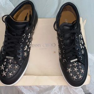 JIMMY CHOO Woman’s sneakers size 39 US 9 fit lik a 8.5